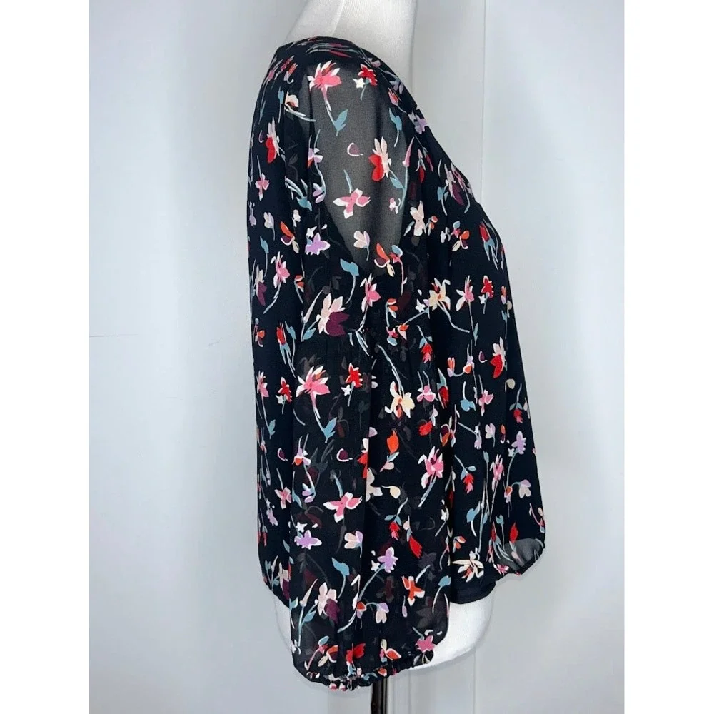 Madewell floral neck